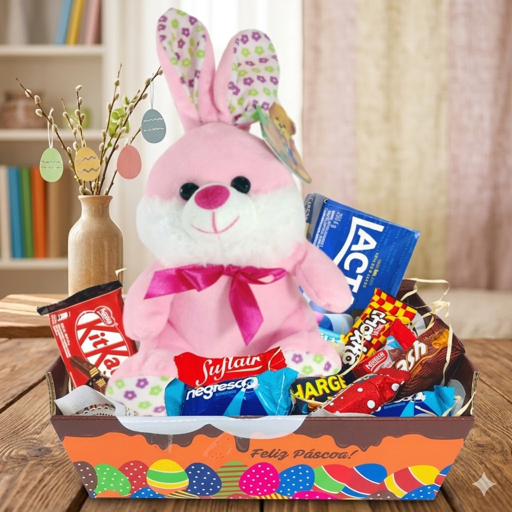 Cesta Feliz Páscoa